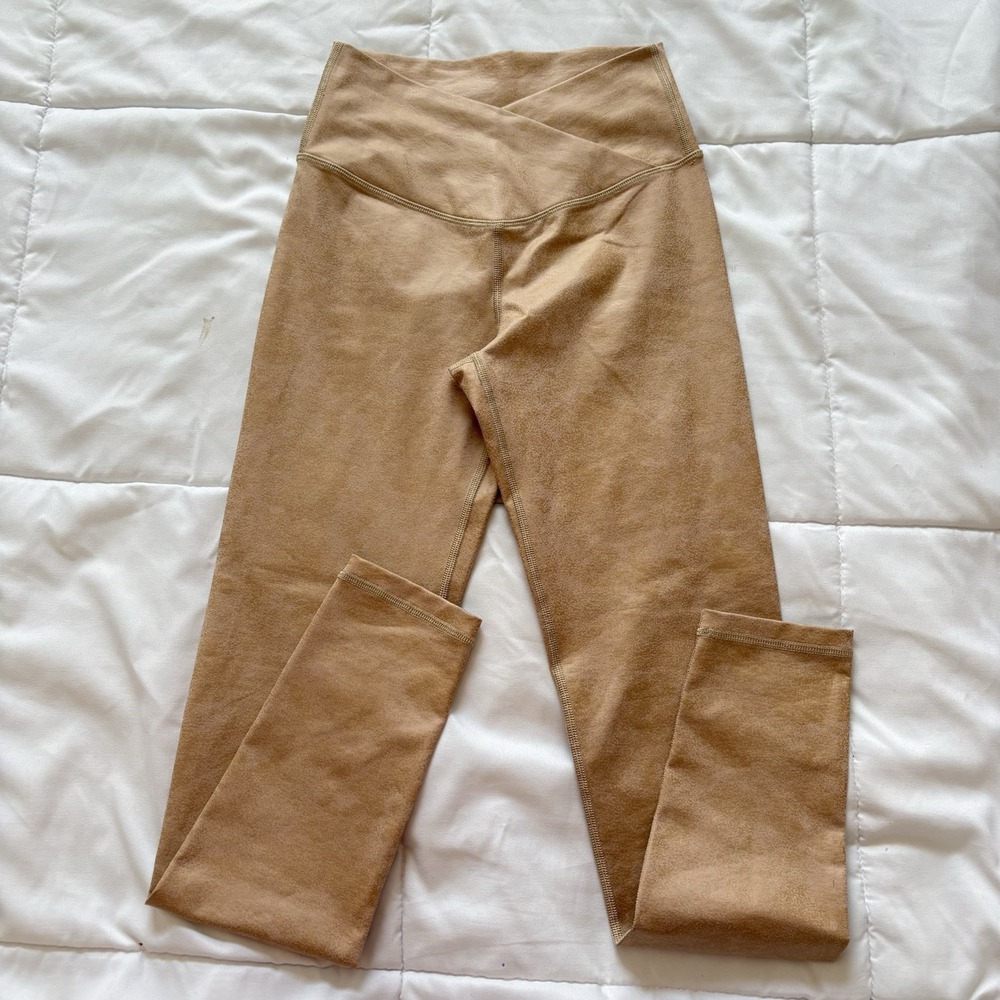 Offline By Aerie Leggings OG Flare Hi-Rise 7/8 Length Womens Small Fan Yoga READ